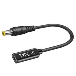 Artilits USB C to DC Adapter 5.5 x 2.5 mm, 100W Type C Adapter Made for Ultrabooks, Asus Zenbook, Security Cameras, Router, Retro Gaming Consoles, Car Refrigerator