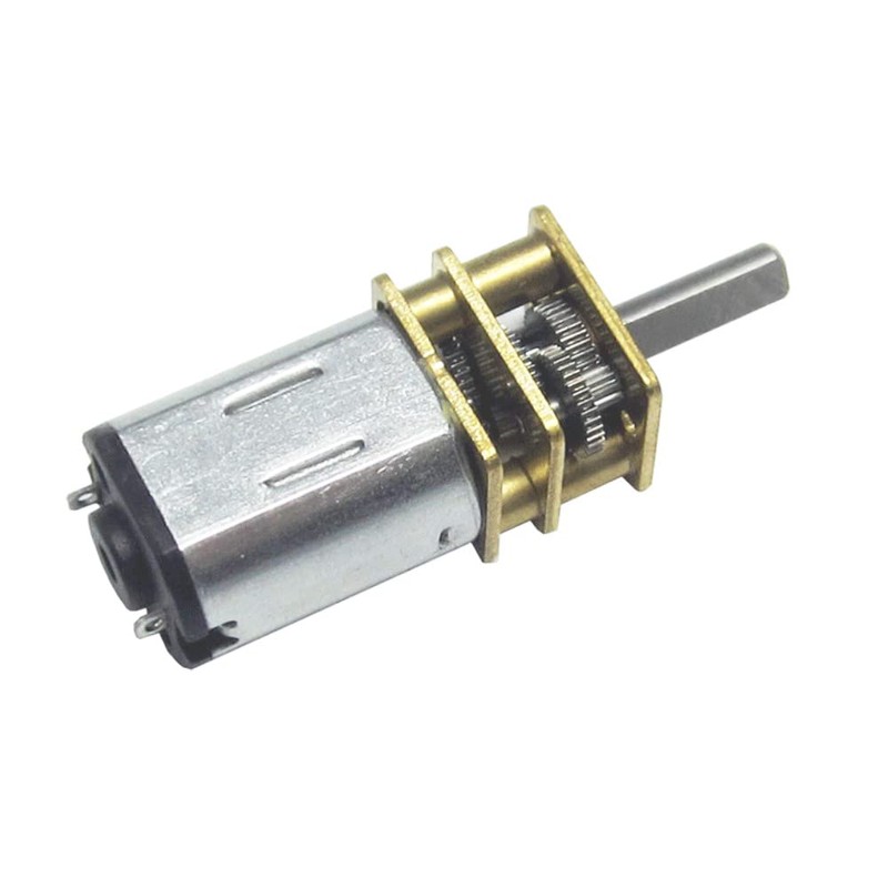 CHANCS N20 Small DC Motor 6V 200RPM Shaft Length 10mm