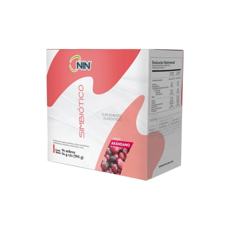 Simbiotico Nin 14 Sobres 14g Suplemento Alimenticio Sabor Unico
