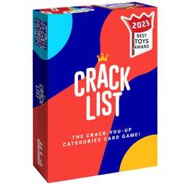 SAVANA Crack List - The Crack-You-Up Categories Card Game | 2+ Players | Quick and Hilarious Game for Kids, Teens and Adults | Family Board Games