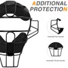 Baseball Catcher Mask Umpire Mask,Full-Face Protection Mask for Baseball,Lightweight Secure