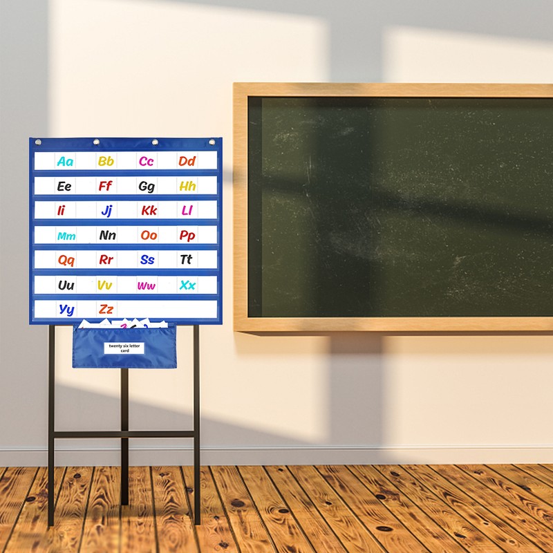 Classroom Pocket Chart Calendar Pocket Chart Multifunctional Hanging Pocket Chart