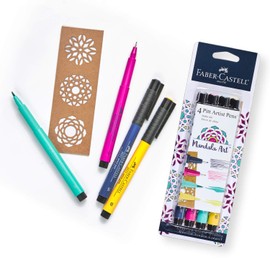 Faber-Castell Pitt Artist Pen Set - Mandala Art