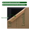 Lesnlok Black Transparent Acrylic Sheet 1/8 inch Thick 3mm 2