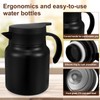 1L Thermal Coffee Carafe Jug,Stainless Steel Insulated Tea Pot with