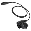 U94 PTT Adapter Cable 35.4in Walkie Talkie Headset Connector Cable