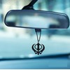 BEXCO Sikh Khanda Sahib Metal Car Hanging Rear View Mirror