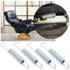 Briny River 4pcs 115x14x1.9mm Recliner Springs Galvanized Steel Dual Hook