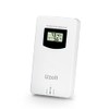 Uzoli Weather Station Sensor, Wireless Remote Sensor, Temperature Humidity Transmitter,