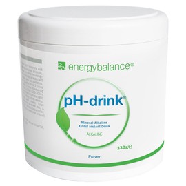 EnergyBalance pH drink - Powder Xylitol Base Drink - Basic Nutrition, Acid-Alkaline Household - Vegan, No Additives - Quality from Switzerland - 330 g