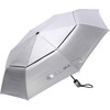 G4Free UPF 50+ UV Protection Travel Umbrella 46 Inch Auto