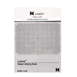 Lance FC-1 Armhole Plastic French Curve No 17 - A Must Plastic Ruler for Pattern Makers and Sewing Professionals. (PGS-1-LAN)