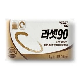 리셋90 3g x 15포 Reset 90 3g x 15 packets