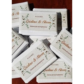 ARTHE. Jabon artesanal en barra caja mayoreo 60 piezas 50 gr. PiezaPersonalizado para recuerdo de eventos.