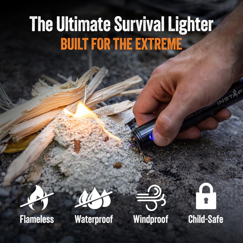 Cross-FIRE® Dual-Arc Plasma Lighter by InstaFire