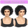 Betufllo Headband Wig Human Hair Wigs for Black Women Curly