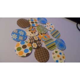 Unbranded Pre Cut One Inch Bottle Cap Images DESIGN MIX Free Shipping - photo, 15 images