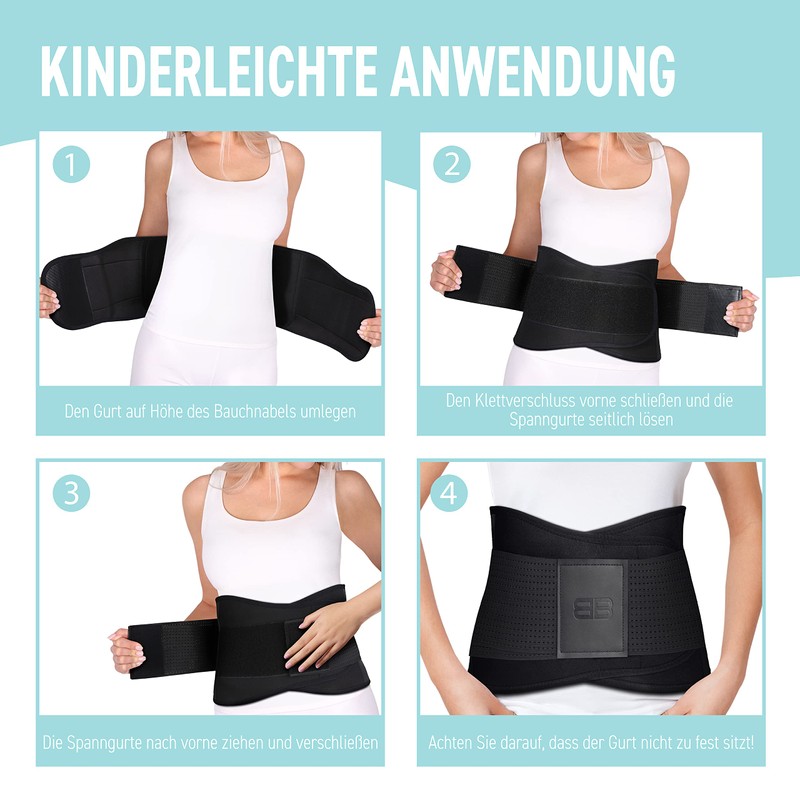 BACK BODYGUARD Back Strap - Innovative Lumbar Support - Back