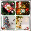 Comesix 60 PCS DIY Wooden Christmas Ornaments to Paint Kit