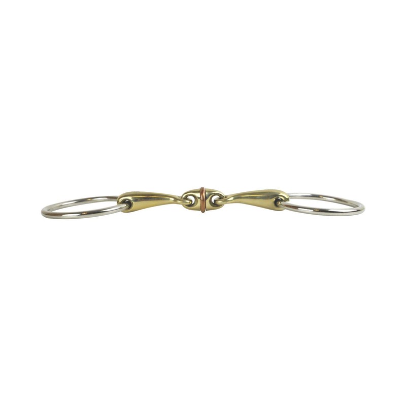 AK Loose Ring Rhombus mit Cooper Roller Middle Link in