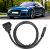 USB 3.0 Dashboard Adapter Line Car Motorcycle Single Port Audio