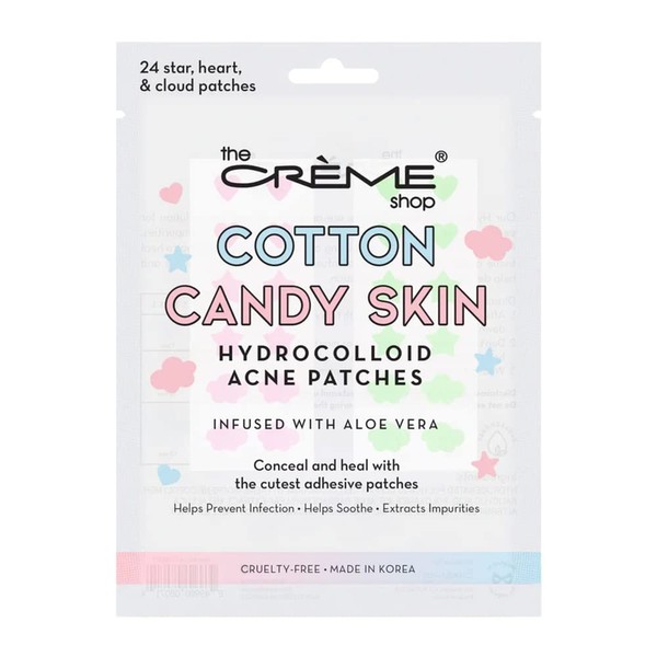 The Crème Shop Cotton Candy Skin - Hydrocolloid Acne Patches,