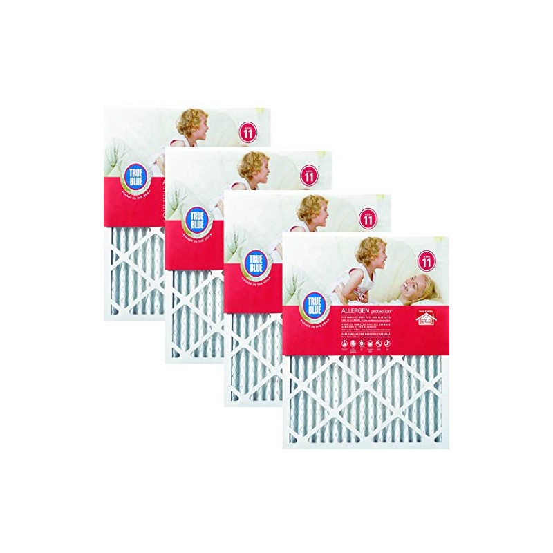 True Blue 316251.4 Allergen Protection 16x25x1 Air Filter MERV 11,
