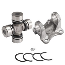 Lower Driveshaft Flange Yoke 37315-35040+Universal Joint U-Joint Precision 5-1510X,for Toyota 4Runne/Celica/Land Cruiser/Pickup/Previa/Supra/T100/Tacoma/Tundra,OE#37315-35040 5-1510X