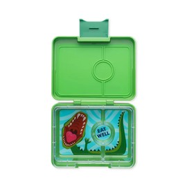 Yumbox Snack Lunch Box, Jurassic Green ( Dinosaur)