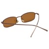 RUNHUIS Retro Classic Small Rectangle Sunglasses Women Men Vintage Slim