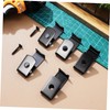 Outanaya 5pcs Metal Planter Wall Holder Hooks Durable Terracotta Pot
