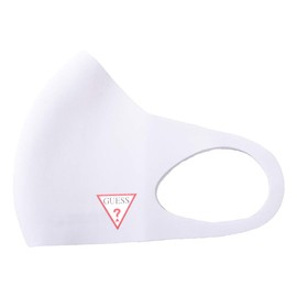 GUESS MK2A7725RT Guess Mask, Washable, Polyurethane Mask, Urethane Mask, Black, Washable Mask, 3D Type, Colds, Pollen, Dust, Antibacterial, Deodorizing, Quick Drying, UV Protection, Set of 2, white