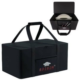 Grill Carry Bag Compatible with Weber Q1000 Q1200 Liquid Propane Grill,Carry Bag Fit for Weber Q1400 Electric Grill, 600D Heavy Duty Weather Resistant