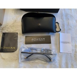 AOWEAR Fashion Eyewear Polarized Sunglasses with Case and Lens Cloth