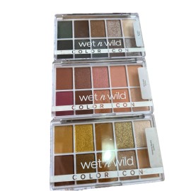 Wet n Wild Color Icon 10-Pan Eyeshadow Palette - Lights Off #heart&sol #call Me