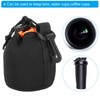 PATIKIL Camera Lens Bag, 1 Pcs 3" ID x 3.9"