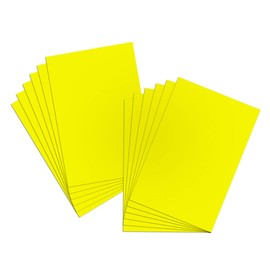 BAZIC Poster Board Neon Yellow 22" X 28", Colored Poster Board Paper, Bulk Boards for School Craft Project Presentation Drawing Graphic Display, 25-Pack