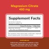 Natural Factors Magnesium Citrate Supports Muscle Heart Function 360 Capsules