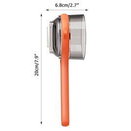 Peeling Knife with Storage Box, Double Sided Vegetable Fruit Peeler Stainless Steel Blade Peeler for Fruits Vegetables