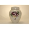 Pansy Funeral Urn - Pansies Cremation Urn for Human Ashes