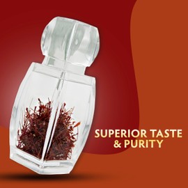 Mokhtar London | Super Negin Saffron | Organic and Premium Quality | Highest Grade | 2 gram | 100% Pure & Natural | Afghan Saffron