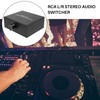 Daiilg 4-Way Stereo L/R Sound Channel Bi-Directional Audio Switcher, 1