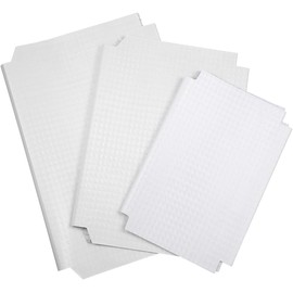 Sewroro Cubiertas Protectoras Transparentes Autoadhesivas de Pp para Libros Escolares, Paquete de 30 Piezas (mediano 34x25 Cm, Grande 43x30 Cm, Extra Grande 47x34 Cm), Resistentes al