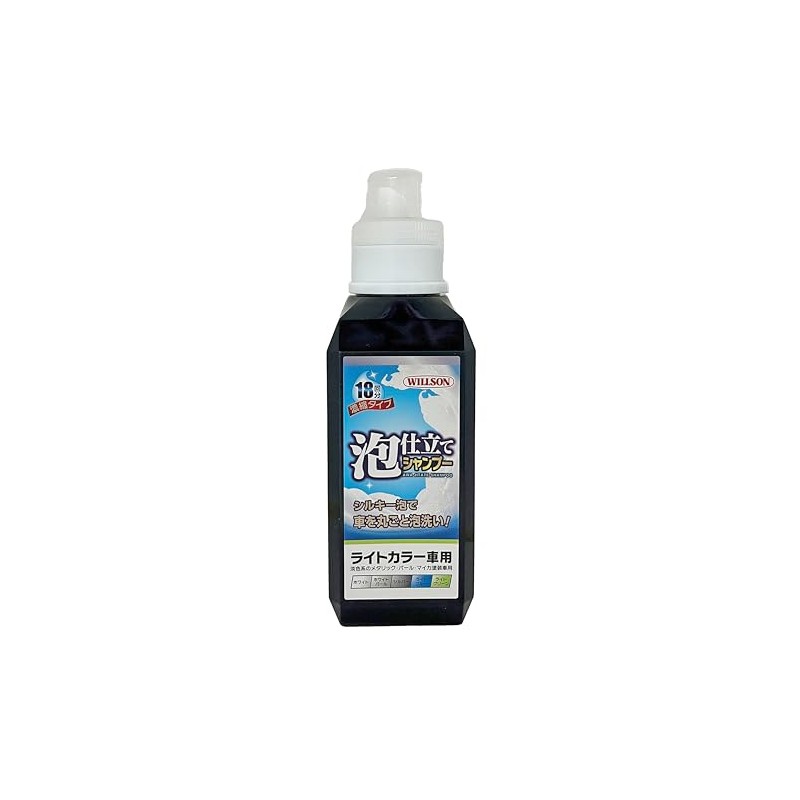 Wilson 03100 WILLSON Foaming Shampoo, Light Color, For Car Use,