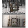 Mondazie Double-Side Gun Rack Stand, Vertical Rifle Display Holder with
