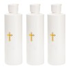 Hiceeden 3 Pack 250ML Water Bottles Catholic, Empty Container Water