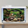 MIRRORANG 120x61cm Aquarium Background Branches Terrarium Background Aquatic Plant River