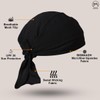 Sweat Wicking Doo Rag Skull Caps Beanie-Cooling Dew Rag Helmet