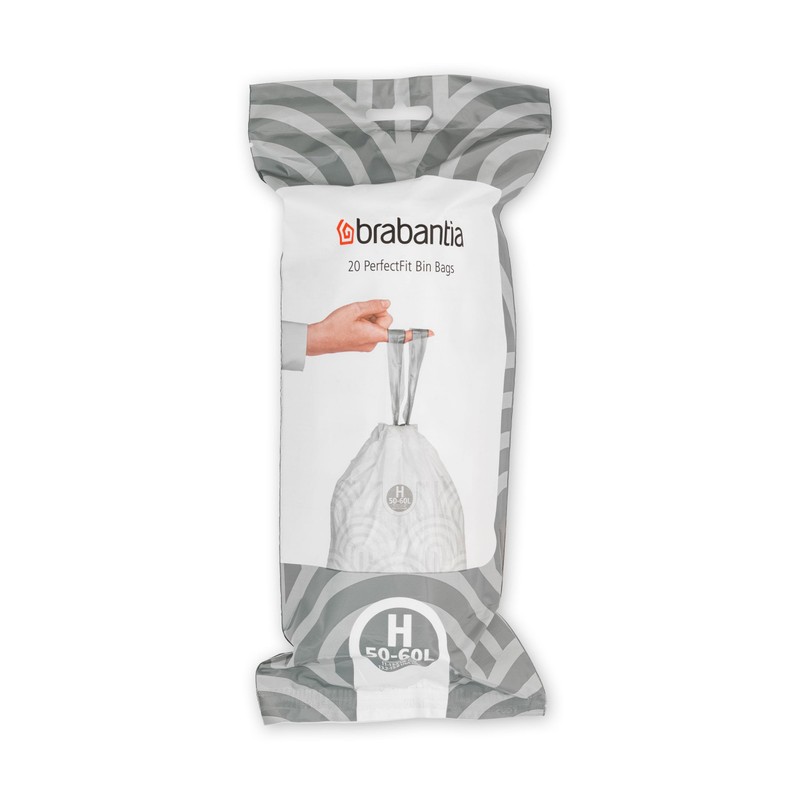 Brabantia PerfectFit Bags H 50-60 litre 20 bags per roll