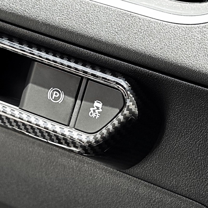 JUIVEEL Headlight Adjustment Switch Control Panel Cover Front Adjust Panel